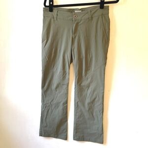 Columbia Women's Size 8‎ Short Olive Green Outdoor Hiking Pants Gorpcore